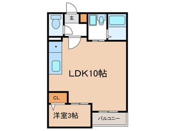 間取図 Jack soneⅠ