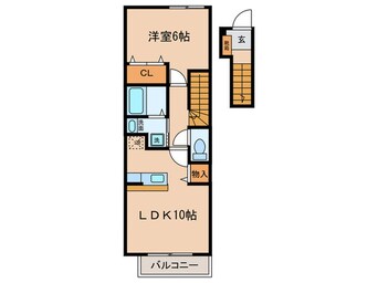 間取図 レジデンスフジ