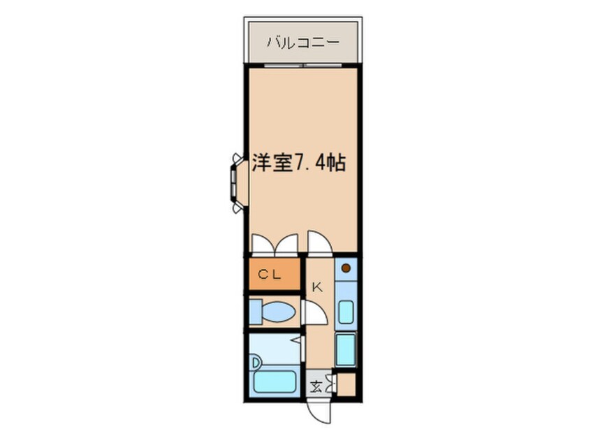 間取図 シティライフ覚王山