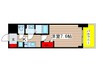 ﾌﾟﾚｻﾝｽTHE久屋大通ﾚｼﾞｪﾝﾄﾞ(1307) 1Kの間取り