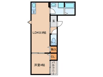 間取図 ＬＥＣＯＣＯＮ春日井