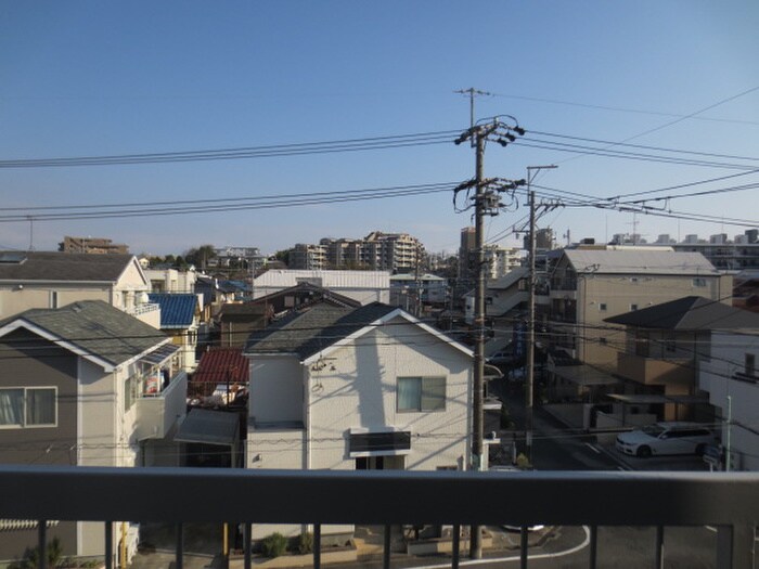 室内からの展望 寺島ビル