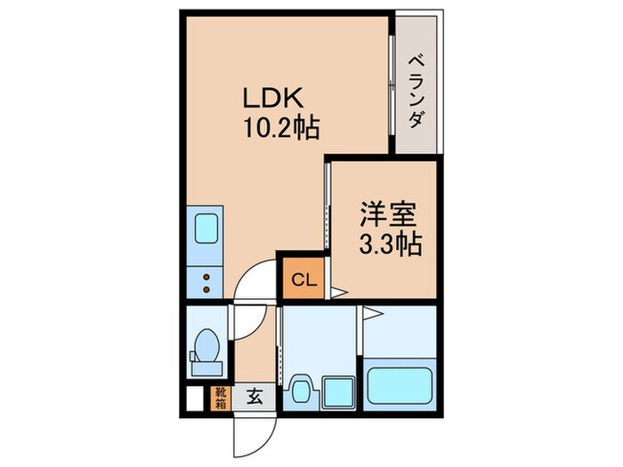 間取り図 LECOCON津島