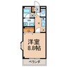 デュオＮ 1Kの間取り