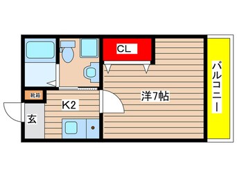 間取図 リブレア名城大学前