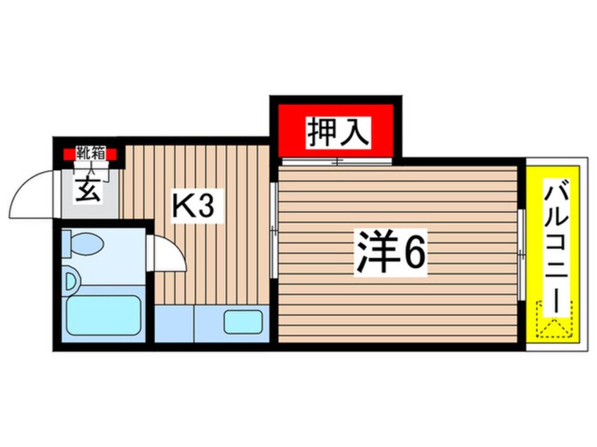 間取図 サンハイツ伊藤