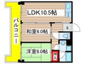 荘苑南久屋（602）の間取図