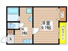 デル－ブロ神宮 1Kの間取り