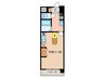 Ｗｏｈｎｕｎｇ Ｋ 1Rの間取り