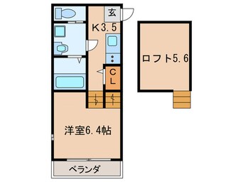 間取図 Ｋ－Ｆｌａｔ