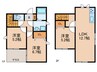プライムアセット南本町　D 3LDKの間取り