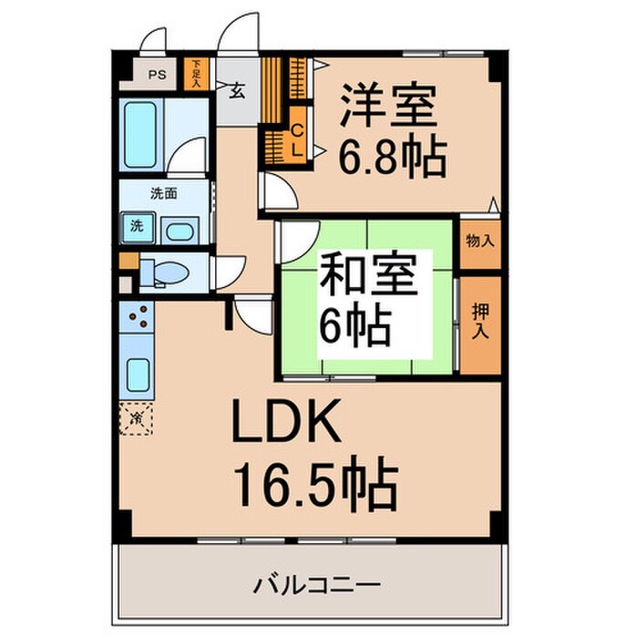間取り図 ロイヤル柴田