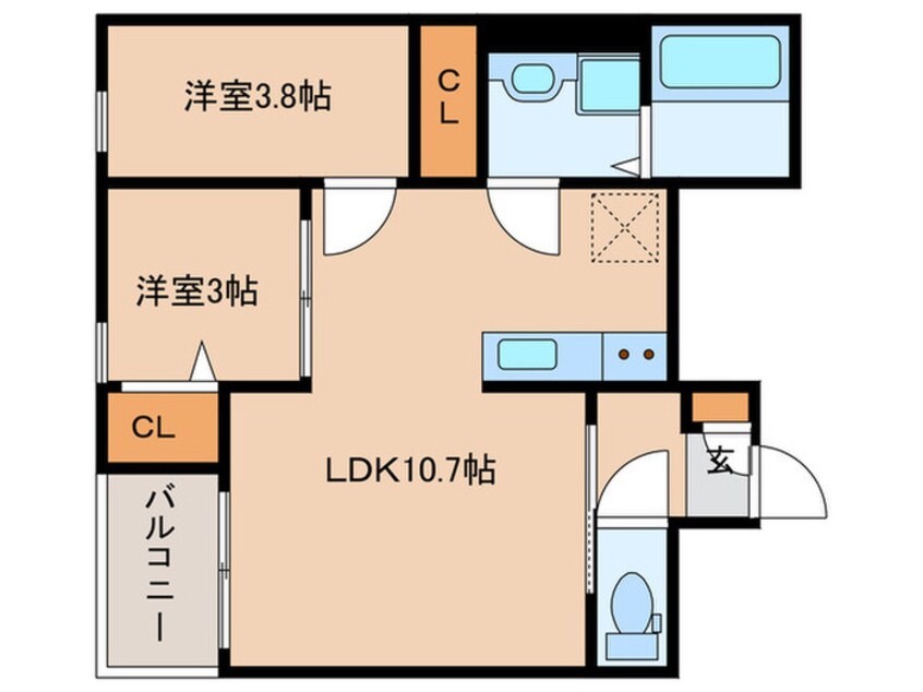 間取図 REGARIST森下