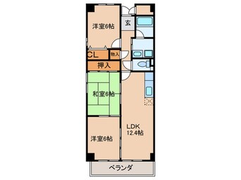 間取図 フロレア－ルⅠ