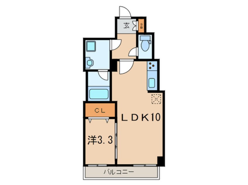 間取図 セイワパレス丸の内駅前