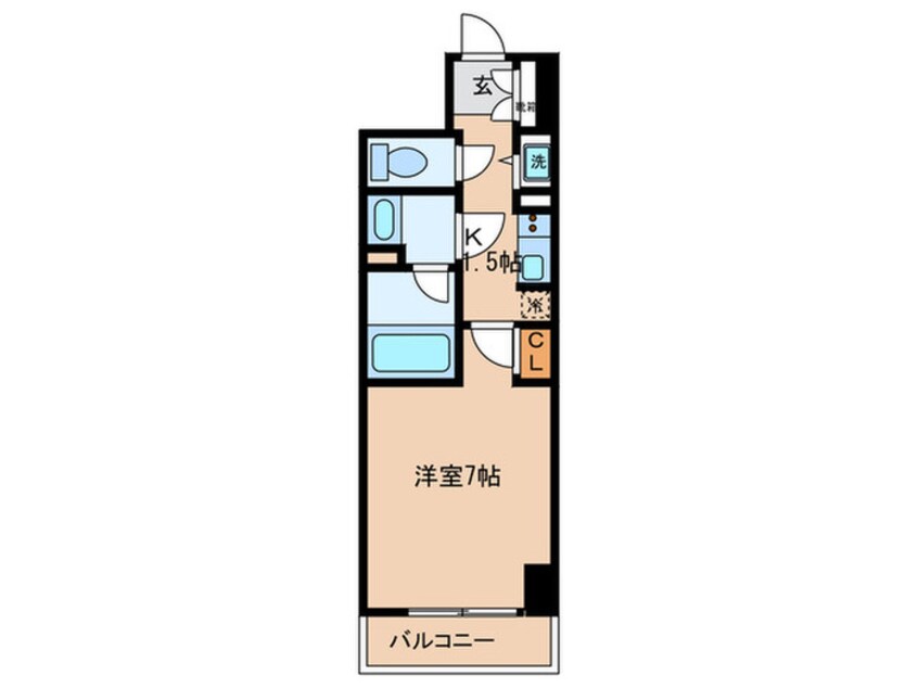 間取図 セイワパレス丸の内駅前