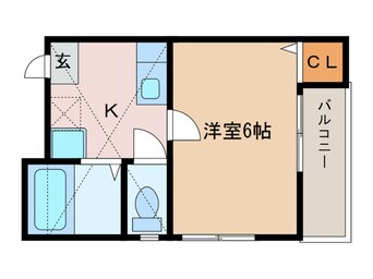 間取図 エクシード大秋