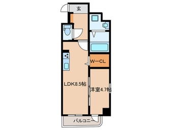 間取図 仮)Ceres中村公園前