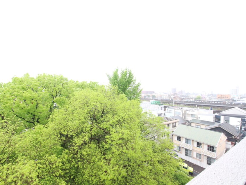 室内からの展望 ロイヤル山王