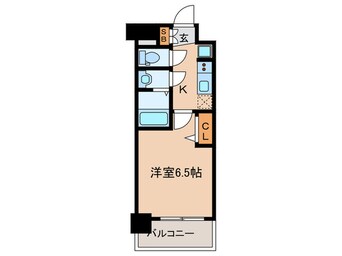 間取図 メイクス矢場町Ⅱ