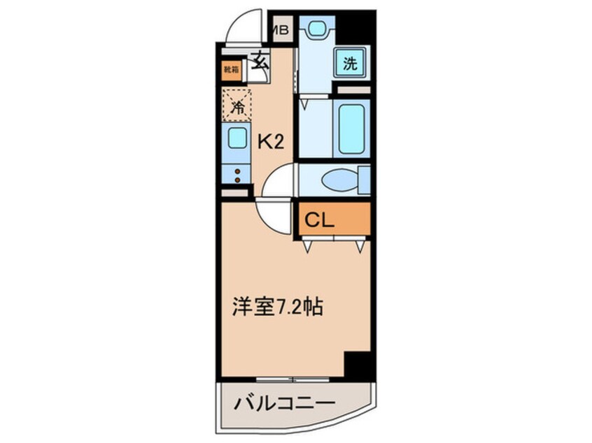 間取図 グランソレイユ