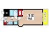 第二ハイコ－プ田中 1Kの間取り