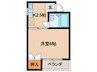 パラシオン彩 1Kの間取り