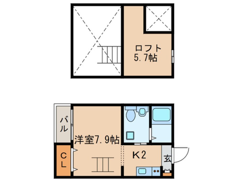 間取図 メリュート