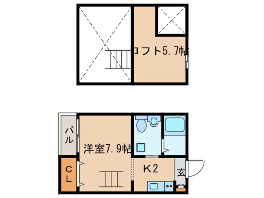 間取図 メリュート