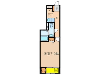 間取図 A la del ciero Ⅱ