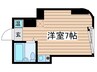 IB・SPOT 1Rの間取り