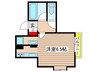 シャイン塩釜ハイツ 1Rの間取り
