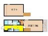 IN STYLE DOTOKU 1Kの間取り