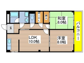 間取図 マンションフォレスト
