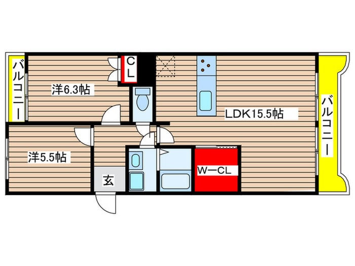 間取り図 アルカディアン元八事