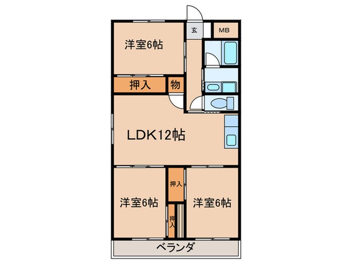 間取り図 グランド三栄