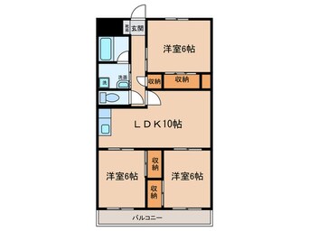 間取図 グランド三栄