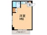 エポック一社 1Rの間取り