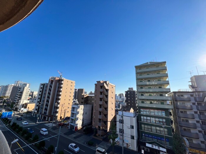 室内からの展望 ラピス平安中駒ビル