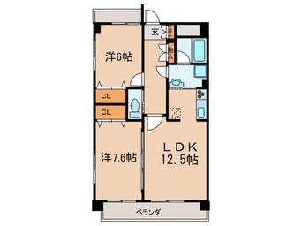 間取図 ダノイ美崇