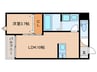 仮)LECOCON清須 1LDKの間取り