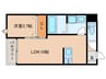 仮)LECOCON清須 1LDKの間取り