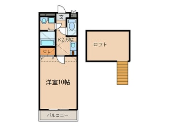 間取図 メゾンフル－ル