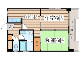 間取図 ハイツ山崎