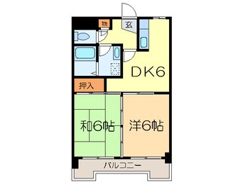 間取図 ハイツ山崎