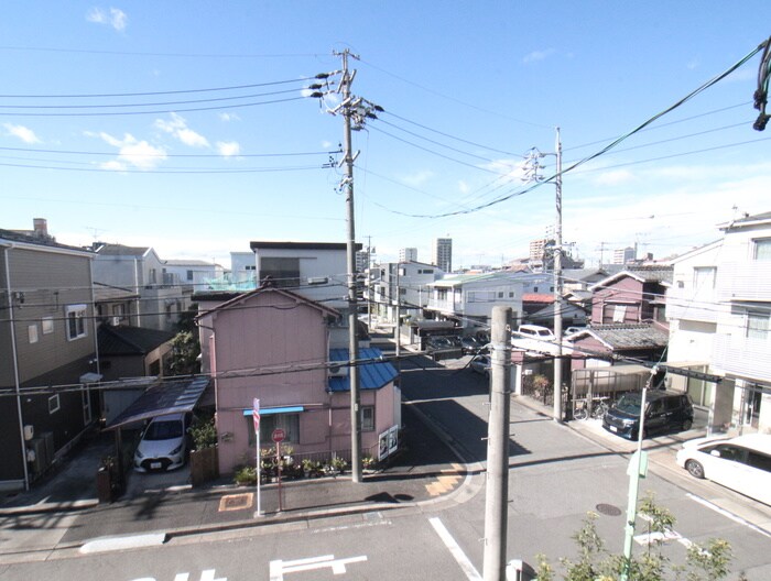 室内からの展望 ハイツ山崎