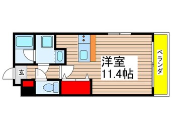 間取図 ボヌール新栄