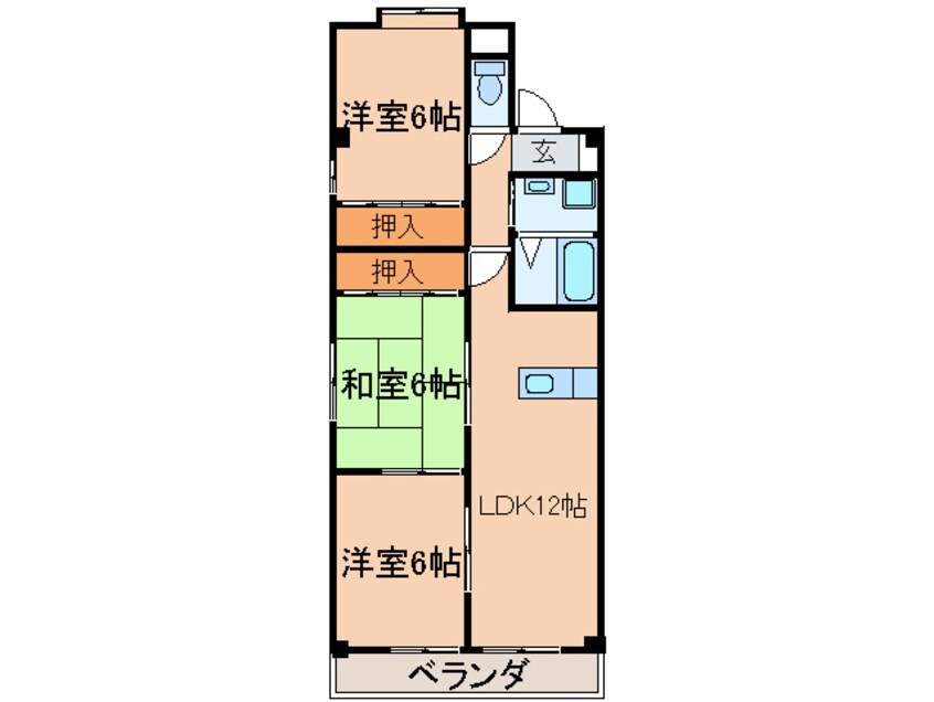 間取図 ビューパレー味美