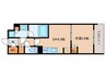 ｵｰﾊﾟｽﾚｼﾞﾃﾞﾝｽ名古屋ｽﾃｰｼｮﾝ(1505) 1DKの間取り