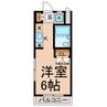 サンシャインサツキ 1Rの間取り